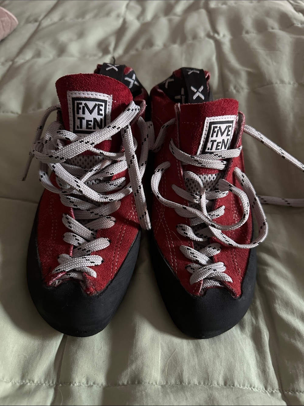 Five/Ten Red Suede Climbing Shoes